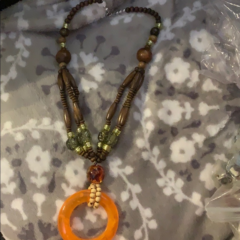 colorful fashion necklace